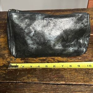 Black Metallic Toiletry Bag